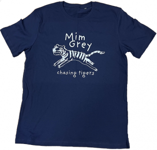 Mim Grey Chasing Tigers T-Shirt